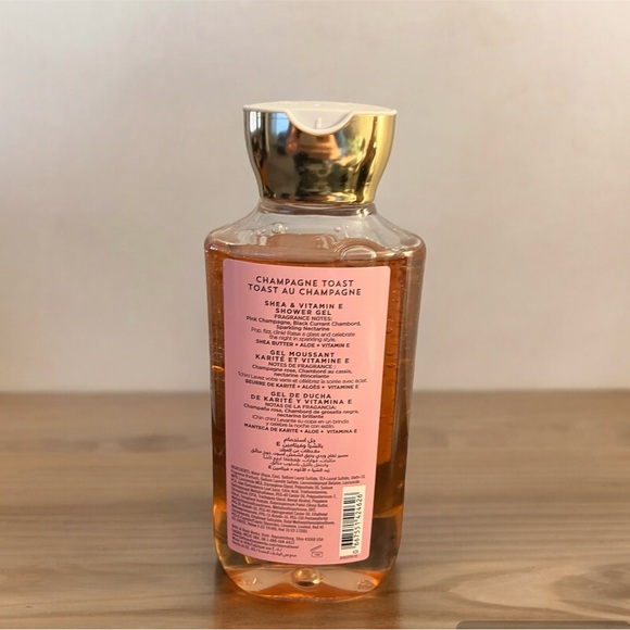 2/$22 NEW Bath & Body Works Champagne Toast Shower Gel Shea & Vitamin E - Picture 2 of 2